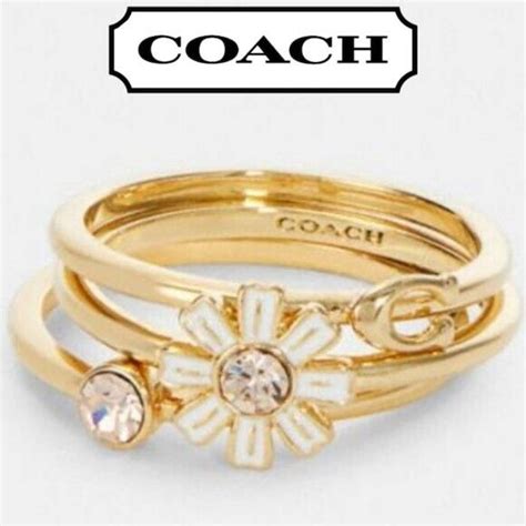 coach rings cheap